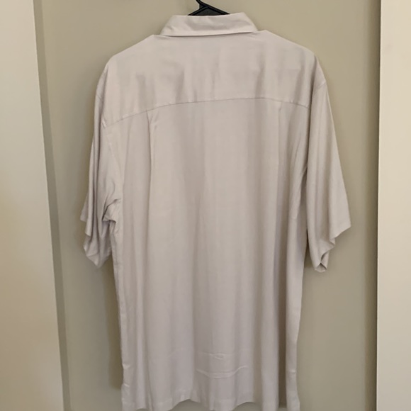 Izod, mens shirt sleeve, silk shirt, NWT - Picture 4 of 6